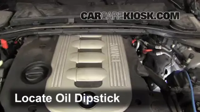 2010 BMW 335d 3.0L 6 Cyl. Turbo Diesel Aceite Controlar nivel de aceite